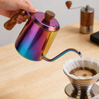 Pour Over Coffee Kettle, 600ML 304 Stainless Steel with Gooseneck - Image 4