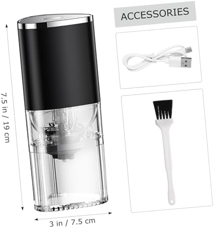Electric Coffee Burr Grinder 155ml 1200mah for Home Adjustable - Image 2