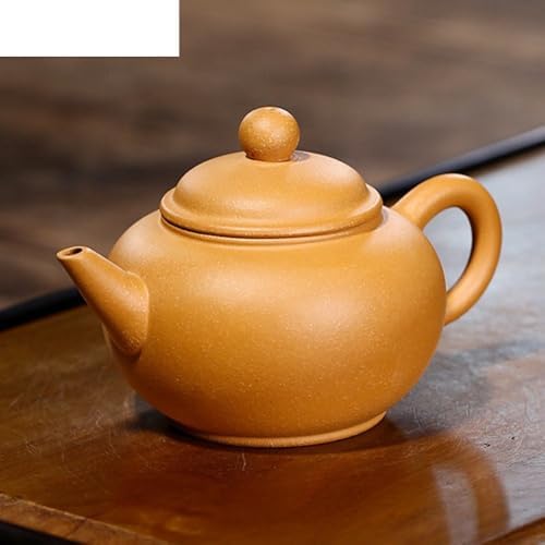 Tea Pots For Loose Tea 110ML Purple Clay Teapots Handmade Pot Raw Ore Section Mud Tea Maker Kettle with Infuser Chinese Zisha Tea Set Chinese Teapot Tea Infuser Pot - Image 7