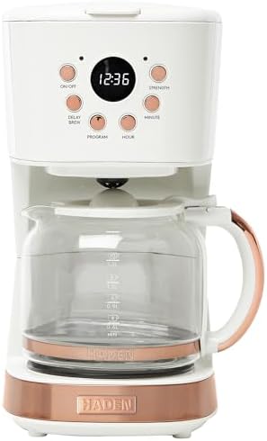 HADEN Coffee Machine, 12 Cup Programmable Drip Coffee Maker by Unknown