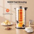 15.3L Commercial Coffee Urn,Stainless Steel Large Coffee Maker - Image 6