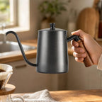 Pour-over Coffee Kettle Stream Direction Control Stainless Steel Gooseneck Pour-over Coffee Kettle Anti for Minimalist Kitchens - Image 5
