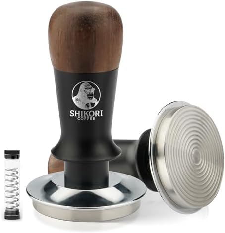 SHIKORI 58mm Espresso Tamper,Premium Barista Coffee Tamper by SHIKORI