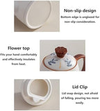 Water Pitcher Ceramic Cold Kettle Water Set Creative Tea Set Coffee Set Souvenir 8-piece Set Gift Tea Party Essentials Water Jug - Image 7