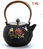 Cast Iron Tea Pot Set Japanese teapot Tetsubin Kettle Drink Kungfu Tools Stainless Steel - Image 2