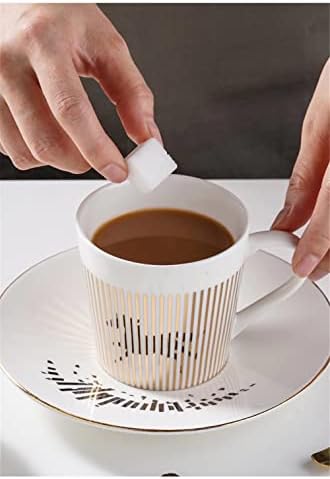Horse Mirror Cup and Saucer Creative Luxury Art Mirage Inverted Image Cup Golden Inlay Porcelain Teacup Saucer for Cappuccino,milks,espresso,tea,coffee|Cute Pretty Gifts - Image 3