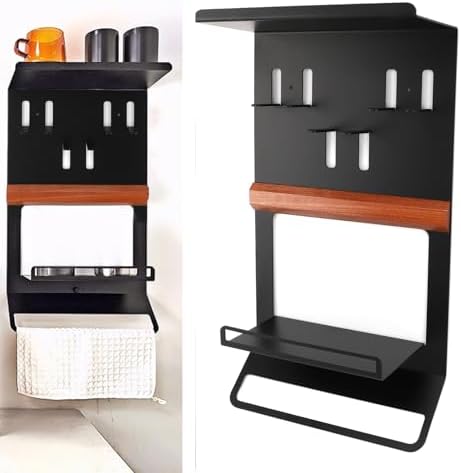 VINGVO Coffee Portafilter Holder Rack for Barista Stations, 300 Mm, - Image 3