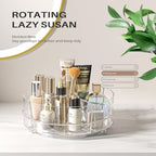 2 Pack Lazy Susan Organizer, 9 inch Rotating Storage Organizer with Bins - Image 5