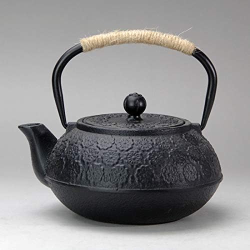 tetsubin cast iron kettle workshop japanese Healthy cast iron Teapot with Stainless Steel Infuser （1000mL）【1.5Kg】 - Image 3