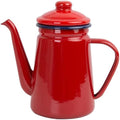 Coffee Press Fashion Pot Enamel Oil Pot Hand Tea Kettle Pour Over Coffee Milk Jug Pot Tea Maker Pots (C) by Unknown