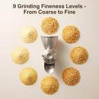 GVODE Grain Mill Attachment for KitchenAid Stand Mixer, 9 Grind Levels - Image 3