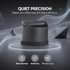 Small Espresso Knock Box, 25.36 oz / 750 mL Matte Black Stainless Steel Coffee Waste Bin, Anti-Slip Base, Easy-Clean Grounds Disposal Container, Compact Choice for Home Barista Use - Image 3