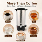 Commercial Coffee Urn Stainless Steel Adjustable Temperature - Image 5