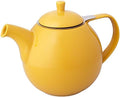 FORLIFE Curve Teapot with Infuser, 45-Ounce, Mandarin by Unknown