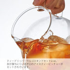 Hario "Largo" Glass Tea Dripper Stand Set, 800ml - Image 2
