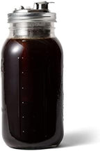 Jarware Cold Brew Coffee Maker and Tea Infuser Lid For Wide Mouth Mason Jars,Black by Jarware