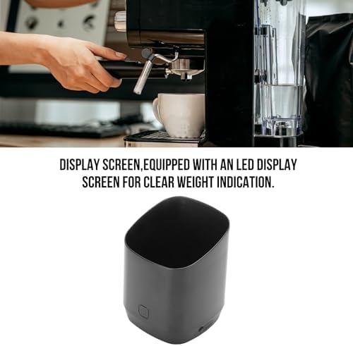 Zyyini Digital Coffee Dosing Cup, 17.6oz Capacity, 0.1g High Accuracy Sensor, with LED Display and Touch Controls, 60s Auto Shutdown, Machine Accessory - Image 3