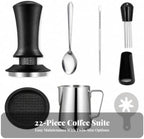 Food-Edible Coffee Tamper Set with Mat, 51MM 22-Piece SET - Image 3