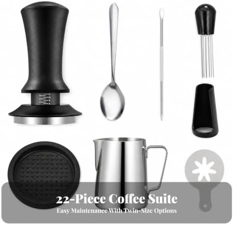 Food-Edible Coffee Tamper Set with Mat, 51MM 22-Piece SET - Image 3