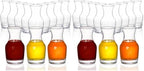 Set of 12 Wine Carafe Glass, 6 Oz Single Serving Mini Decanters for Individual Pours, Small Individual Carafes for Wine, Tasting, Champagne, Juice, Bars, Restaurants (Pack of 2) by Acshio