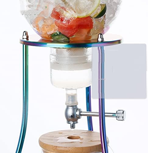 JITEM Cafetera Ice Cold Dripper Coffee and Tea Maker Dripper Brewer Maker with Adjustable Water Flow Stainless Steel Filter Glass Carafe for Coffee or Tea - Image 6