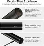 Mini Handheld Coffee Vacuum Cleaner, Rechargeable Portable Desk Vacuum with Powerful Brushless Motor for Cleaning Coffee Grinder Residue and Desktop Home, Deeply Remove Residual Powder - Image 7
