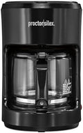 Proctor Silex 10-Cup Coffee Maker, Works with Smart Plugs That Are Compatible with Alexa, Auto Pause and Serve, Black (48351PS) by ProctorSilex