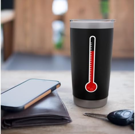 Halloween Costume Thermometer Temperature Gauge Halloween Stainless Steel Insulated Tumbler - Image 7