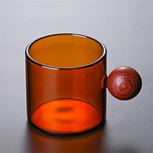 120ml Heat-resistant Shot Wine Beer Glass Espresso Coffee Cup Tea Set Candy Color Transparent Glasses by Unknown