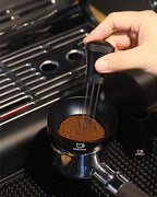 Espresso Distribution Tool and Tamper 53.3mm Set, 0.35mm 7 Needles Espresso Coffee Stirrer with Extra 7 Replaceable Needles, Calibrated Dual Spring Loaded Barista Tamper - Image 2