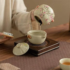 Ceramic Tea Caddy with Airtight Lid for Loose Leaf Storage - Image 6