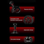 58mm Adjustable WDT Tool 14x0.25mm Needles Adjustable Depth Espresso Stirrer Tool Magnetic Positioning Espresso Machine Accessories Distribution Tool with Storage Base 6 Spare Needles - Image 4