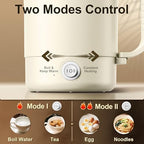 Stariver 0.6L Portable Electric Kettle, Stainless Steel Travel Kettle - Image 5