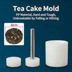Tea Cake Pressing Machine, Hand Lever Compression Maker with 40mm Round Forming Mold, Adjustable Angle Manual Press for Puer Tea Ball Production, Stainless Steel and PP, 160kg Capacity - Image 6