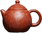 Tea Pots For Loose Tea Purple Clay Teapot, Office Teapot, Creative Retro Round Teapot, Suitable For Most Tea Leaves Tea Infuser Pot by Unknown