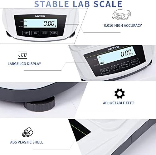 Lab Scale 0.01g*5000g Gram Scale 0.01g Accuracy(No Test Weight) - Image 6