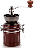 Manual Coffee Bean Grinder Vintage Hand Spice Pepper Burr Mill Ceramic Core Household Coffeeware by Unknown