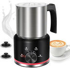 Milk Frother, 16.9 OZ Electric Milk Frother and Steamer, Black by Unknown