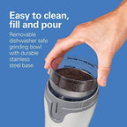 Hamilton Beach Fresh Grind Electric Coffee Grinder for Beans,Spices and More,Stainless Steel Blades,Removable Chamber,Makes up to 12 Cups,White,(Pack of 2) - Image 2