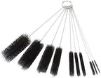 Long Straw Brush, Nylon Pipe Tube Cleaner 8.2-ihch 10 Different Diameters Set of 10 (Pack of 4) - Image 2