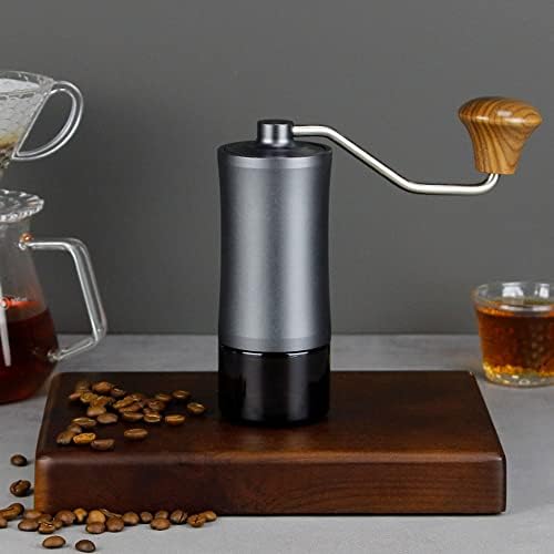 Portable Manual Coffee Grinder - Coffee Bean Grinder with Stainless Steel Burr, Manual Coffee Grinder with Adjustable Settings Great for French Press, Espresso, Aeropress & More - Image 3