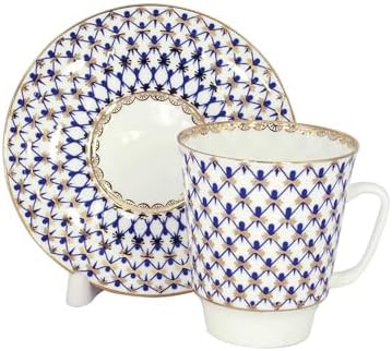 Imperial Cup and Saucer Set Collection (May Cobalt Net) - Image 2