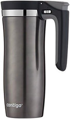 Contigo Handled AUTOSEAL Stainless Steel Travel Mug with Easy-Clean Lid 16 oz. by Contigo