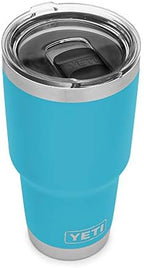 YETI Rambler 30 oz Stainless Steel Vacuum Insulated Tumbler w/MagSlider Lid, Reef Blue by YETI