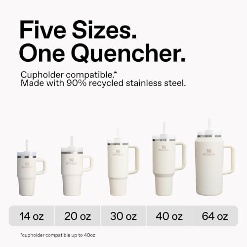 STANLEY Quencher H2.0 Flow State Tumbler, 64 oz, Fog - Image 3