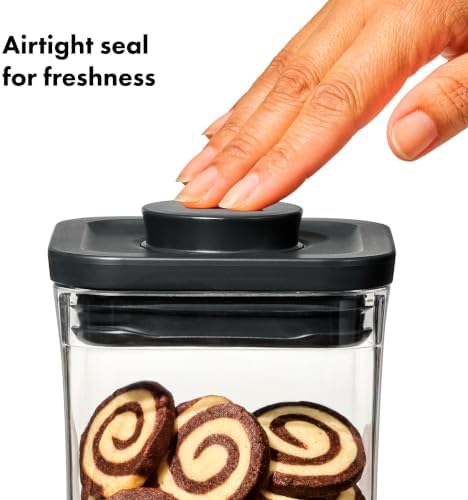 OXO Good Grips 3-Piece POP Container Set — Matte Black - Image 3