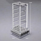 Desktop Espresso Portafilter Bracket, Filter Basket Stand Holder, Aluminum Alloy Base and Acrylic Bracket, for 58mm Espresso Machines and 58mm Coffee Puck Screens - Image 5