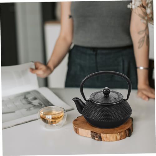 0.3l Cast Iron Teapot with Handle, Vintage Retro Tea Kettle - Image 4