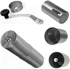 Manual Coffee Grinder Conical Burr Coffee Grinder Conical Ceramic Burr Stainless Steel Portable Hand Crank Mill Adjustable Burr Assembly - Image 6