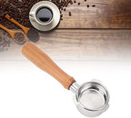 Semme Bottomless Portafilter 54mm Stainless Steel Handheld Portafilter for 8 Series Coffee Machines Clear Visibility Detachable Design (#3) - Image 2